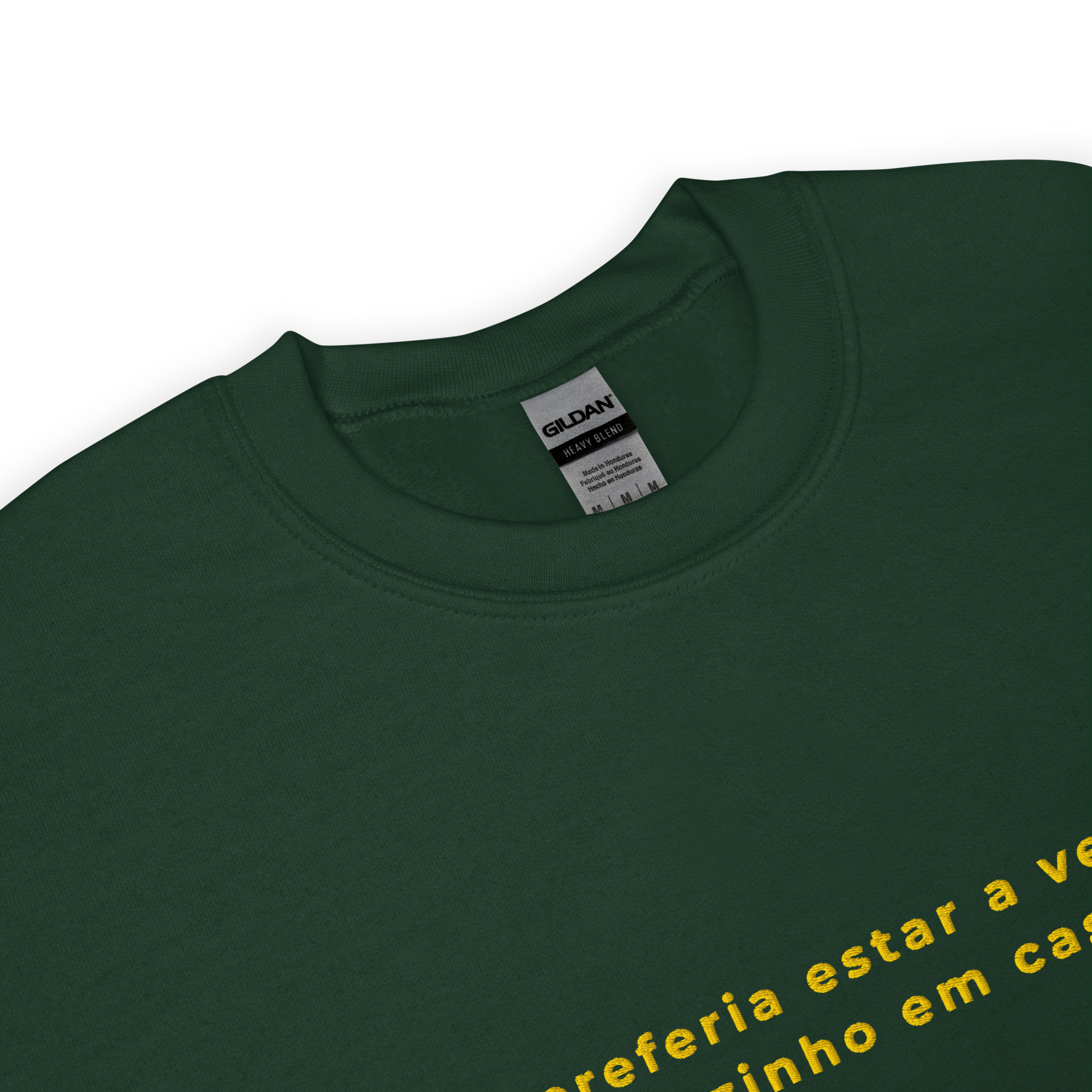 Ainda não comprei casa | Sweatshirt Bordada Premium