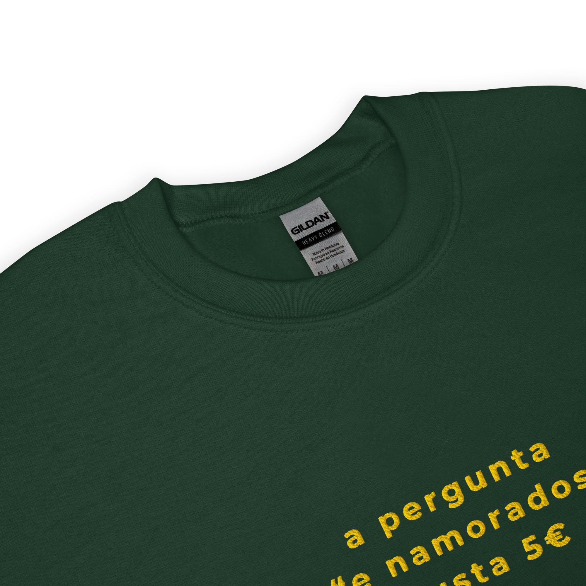 E Namorados 5€ | Sweatshirt Bordada Premium